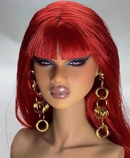 integrity toys OOAK Repaint nadja Fashion Royalty Custom Art Doll Head