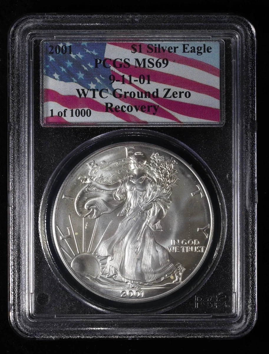 American Eagle MS 69 Graded 2001 Silver Bullion Coins for sale | eBay