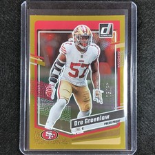 2023 Donruss Football Dre Greenlaw Base Press Proof Gold 49/50
