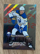 2024-25 Upper Deck MVP - It's Their Time #IT-19 Owen Power Buffalo Sabers