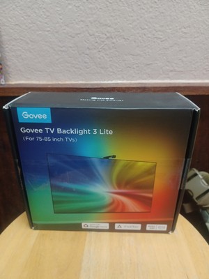 Govee TV Backlight 3 Lite with Fish-Eye Correction Function Sync to 75-85'' TVs