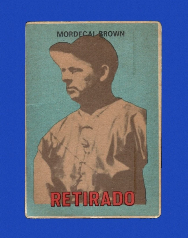 1967 Topps Venezuelan Set-Break #173 Mordecai Brown LOW GRADE *GMCARDS*
