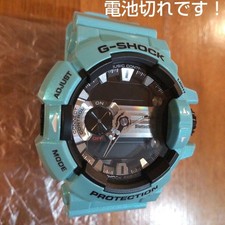 G-Shock GA-400 Water-Blue Glitter Band Quartz Watch Near Mint Unused