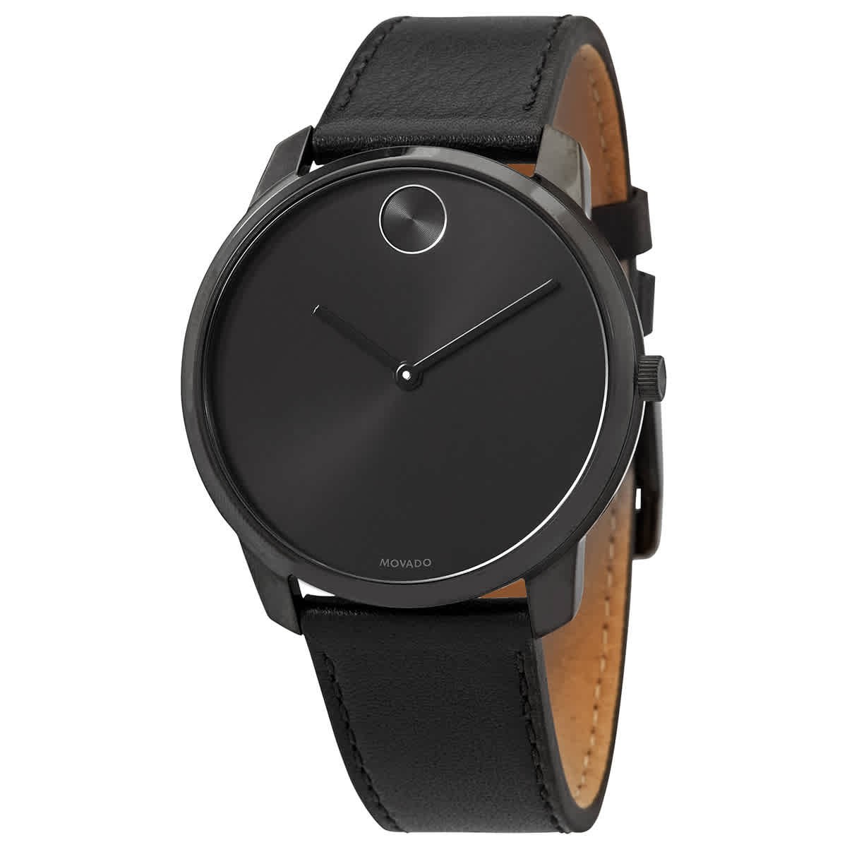 Movado Quartz Black Dial Black Ion-plated Men's Watch 3600587 | eBay