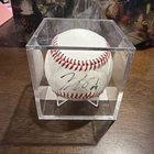Tommy La Stella Signed World Series Baseball W/ Case Chicago Cubs