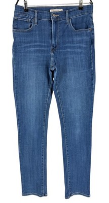 LEVI'S STRAUSS & CO Damen 724 Hochgeschnitten Gerade Jeans Größe W30 L32