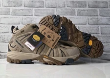 Mens sz 14 Rockrooster Bedrock Vibram  6'' Waterproof Trekking Boots OT21065