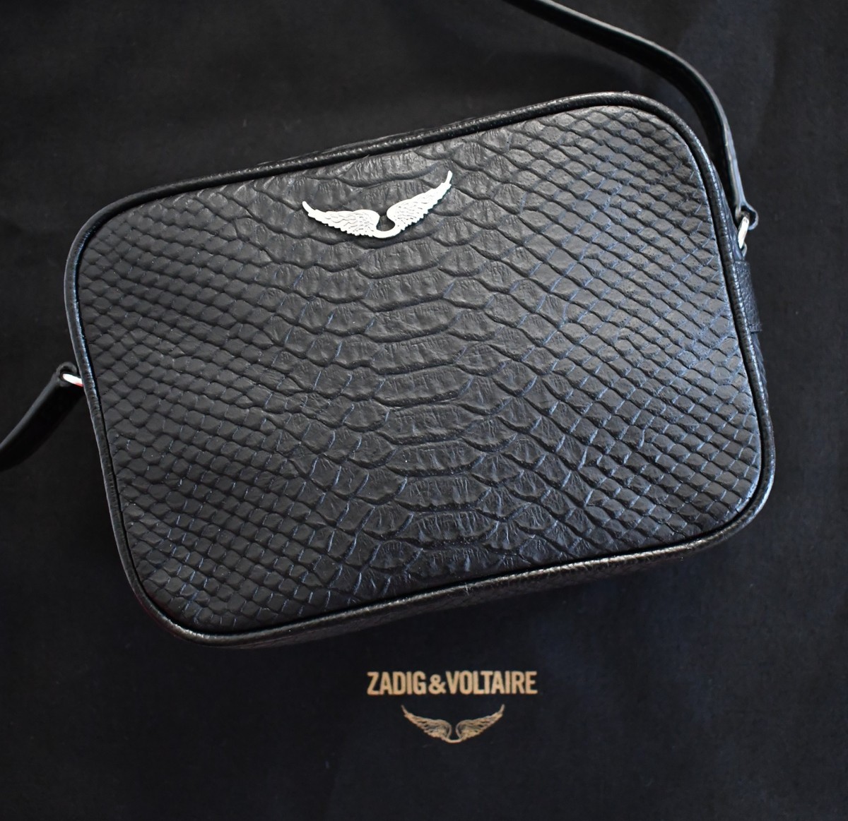 ZADIG&VOLTAIRE レザーライダース　XS NEW ZADIG & VOLTAIRE XS Boxy Wings Savage BUFFALO LEATHER