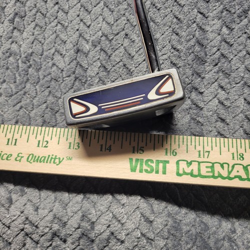 Club de Golf Putter Mazo Desplazado Derecha Slazenger Eje de Acero Empuñadura Original 34" - Imagen 3 de 13