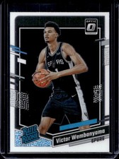 2023-24 Panini Donruss Optic Victor Wembanyama RC Rated #225 Spurs Rookie