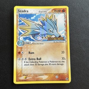 Seadra (Stamped Reverse Holo) 37/101 Dragon Frontiers Pokemon TCG