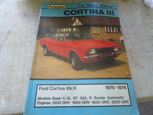 FORD CORTINA MK3  AUTODATA WORKSHOP MANUAL