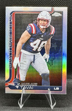 Topps 2025 Chrome Lightboard Logo Case Hit #213 Jahlani Tavai NE Patriots