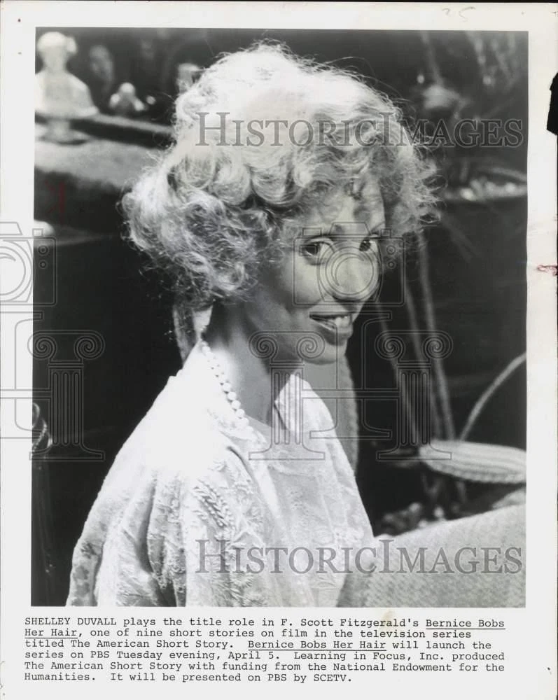 1977 Press Photo Shelley Duvall in "The American Short Story," on PBS. - 画像1/2