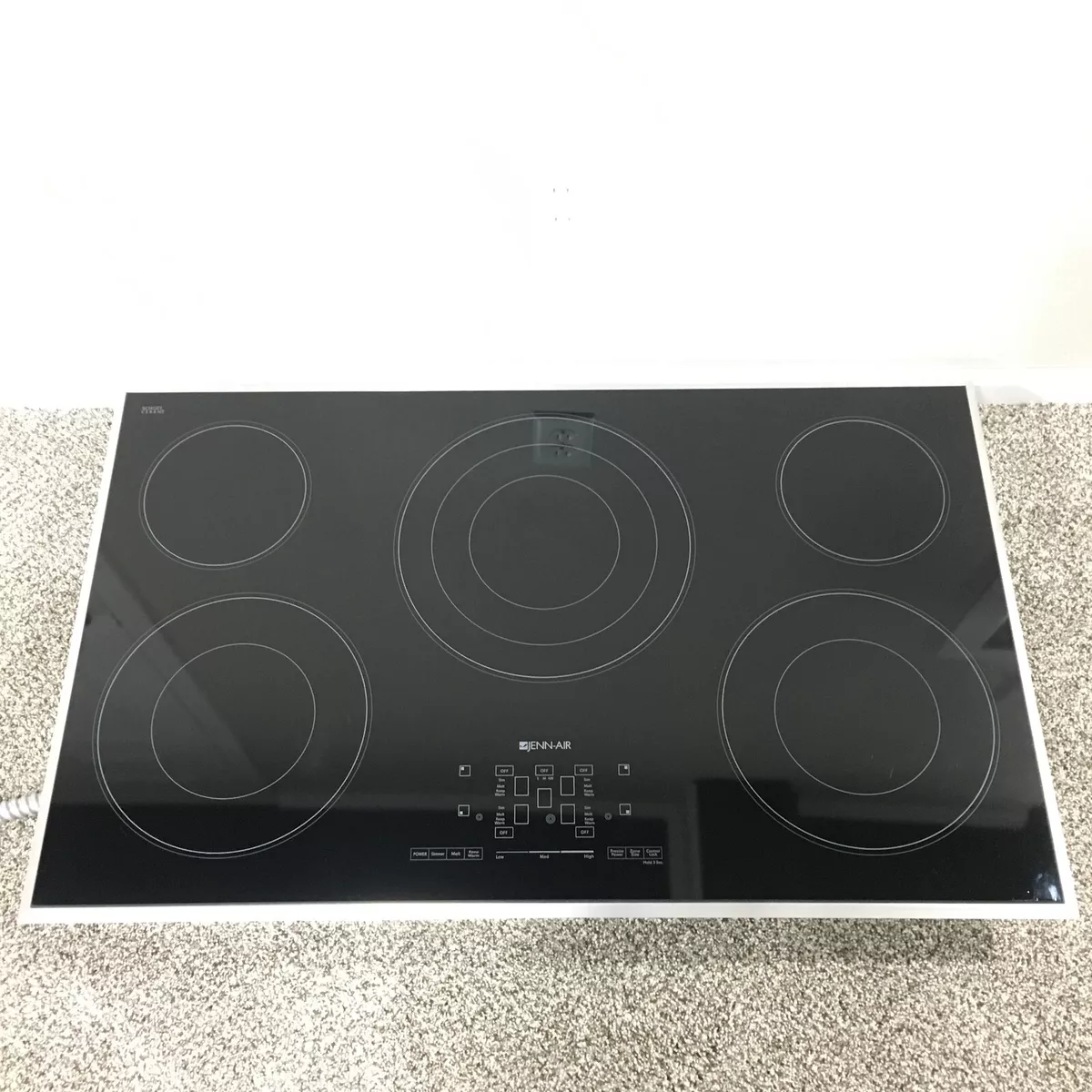 Jenn air 5 burner electric cooktop deals