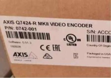 AXIS Q7424-R MkII Video Encoder 0742-001-01