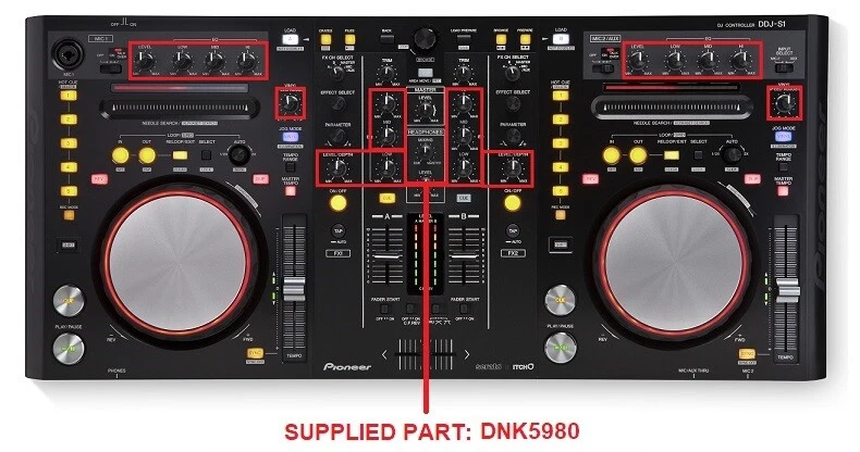 Extension Shaft Knob DNK5980 For Pioneer DJ Controller DDJ-S1 | eBay