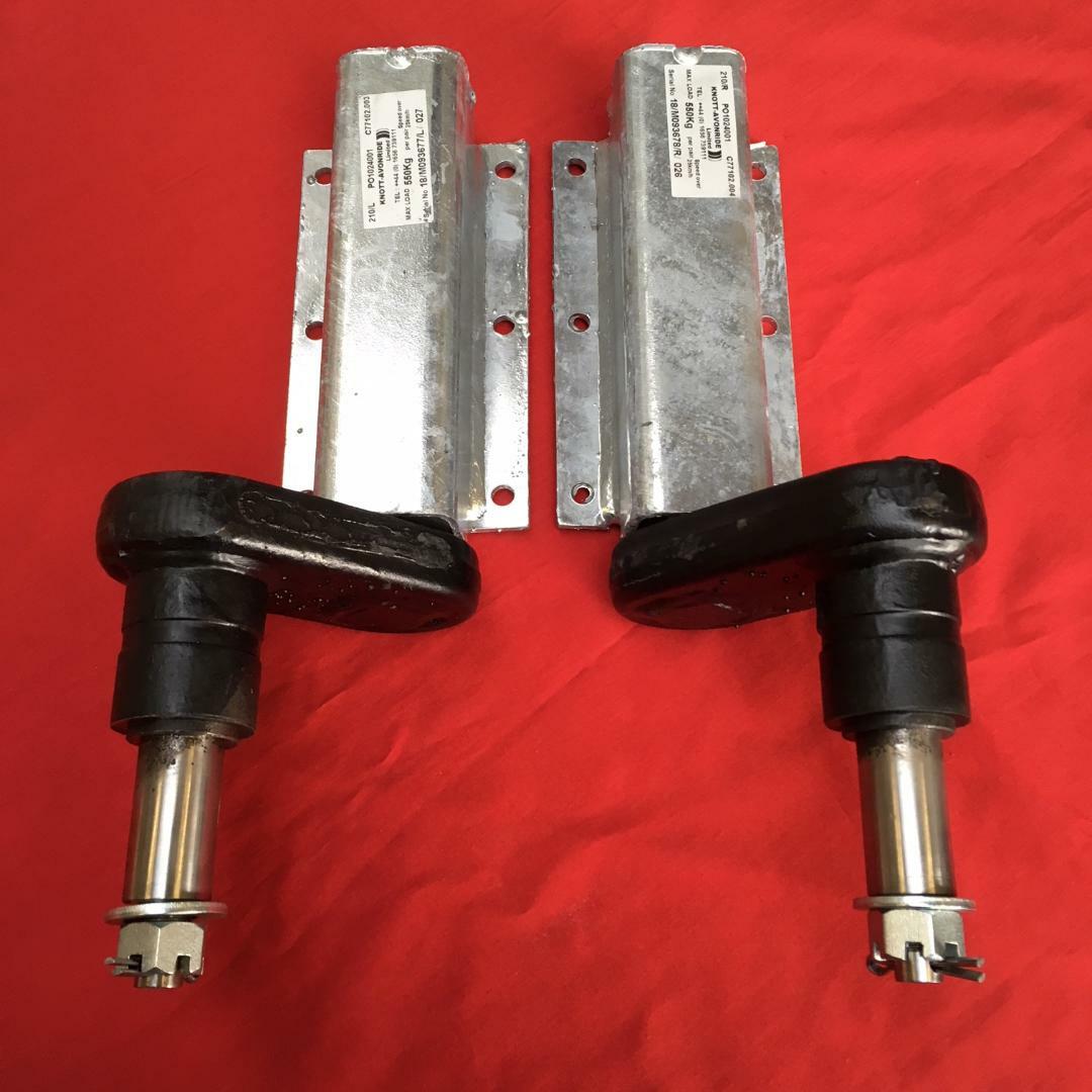 350kg Trailer Wheel Hub Suspension Units 1" Shaft Standard Stub Axle