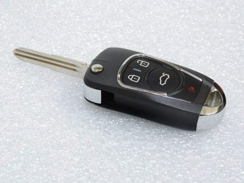 Llavero remoto con interruptor abatible de diseño sin llave 2004-2007 Acura Tsx 2004-2006 Acura TL Foto 2 de 3