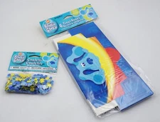 Nick Jr. Blue's Clues Treat Boxes & Confetti Birthday Party Supplies New