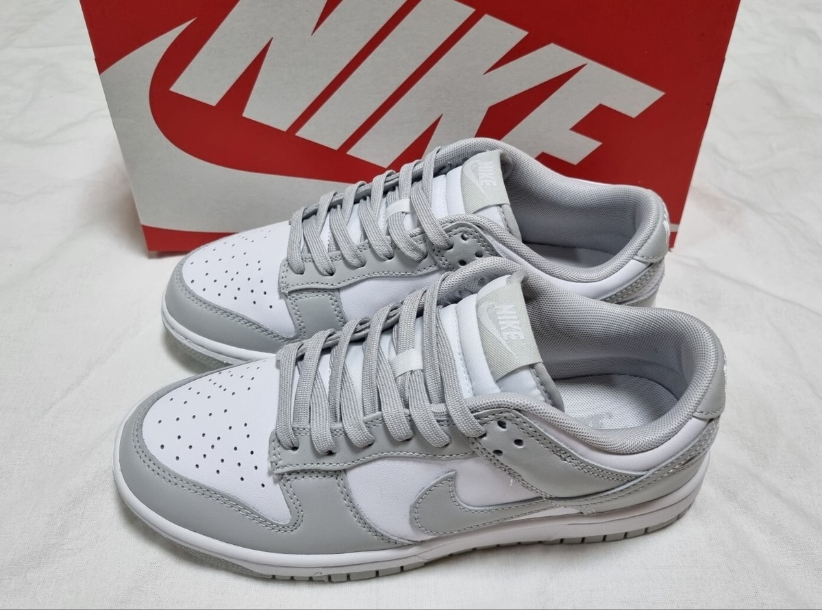Nike スニーカー DD1391-103 ホワイト/グレー 楽天市場】NIKE DUNK LOW RETRO white/grey fog dd1391-103