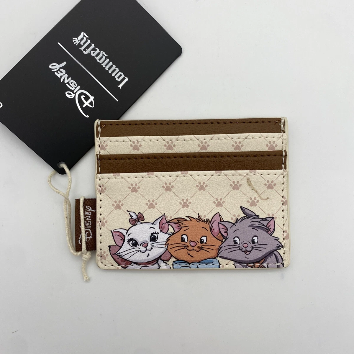 Loungefly Wallet Disney Cats Slim Cardholder Aristocats, Figaro, Oliver &  Marie