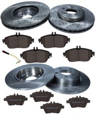 Bremsscheiben + Beläge VORNE Ø330 gelocht + HINTEN Ø295 MERCEDES-BENZ GLB (X247) Bremsscheiben + Beläge VORNE Ø330 gelocht + HINTEN Ø295 MERCEDES-BENZ GLB (X247)