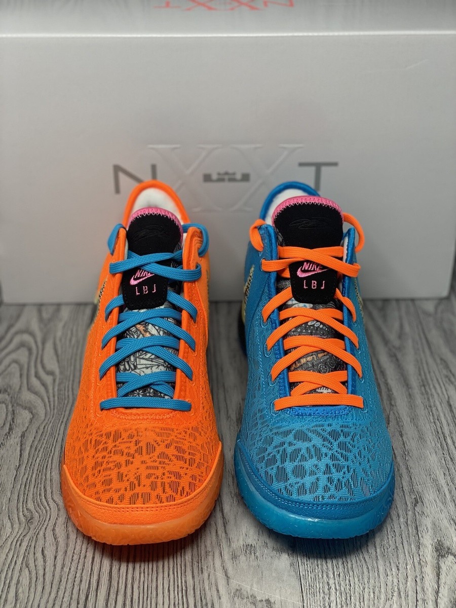 Nike Zoom LeBron NXXT Gen Blue Orange Basketball DR8784-900