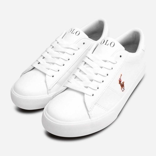 White Designer Childrens Lace Up Shoes 