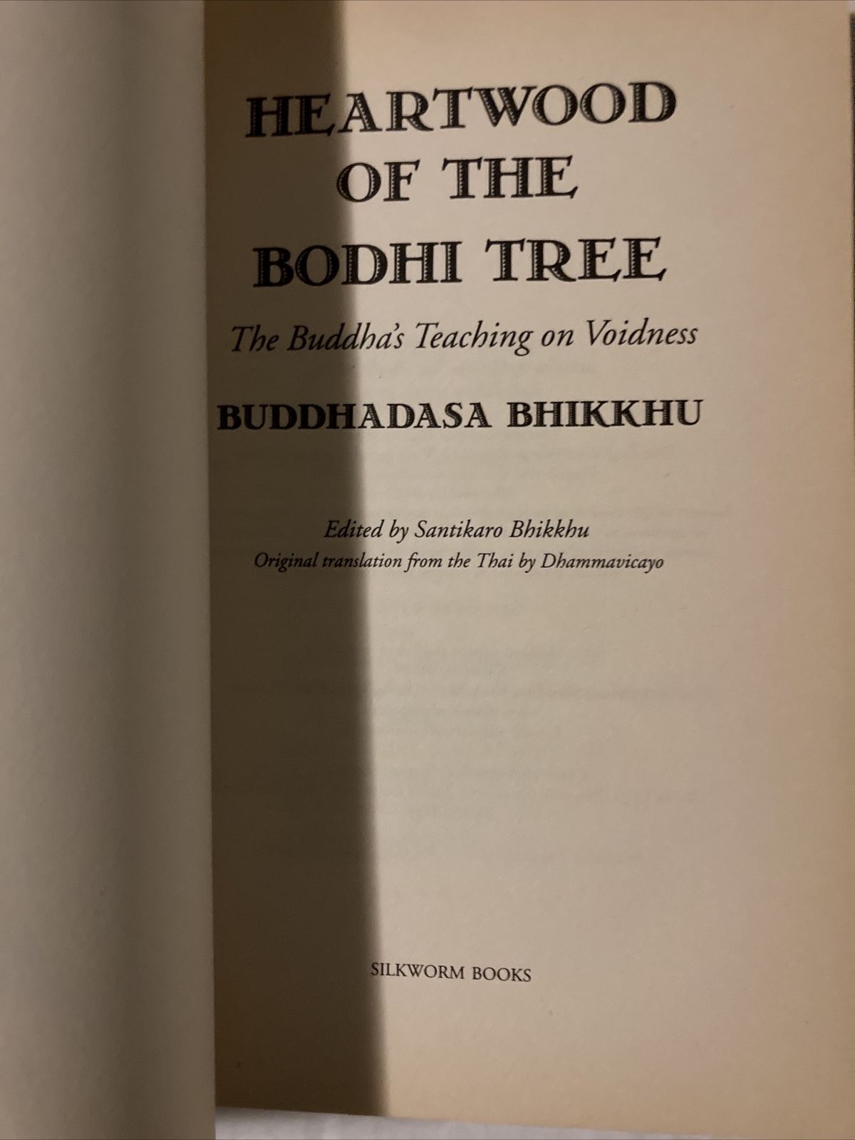Heartwood of the Bodhi Tree: Bhikkhu Paperback - 1994 | eBay