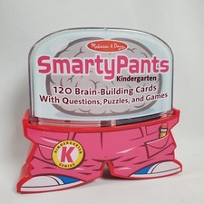 Melissa And Doug Smarty Pants Kindergarten Flash Cards Quiz Puzzles Games