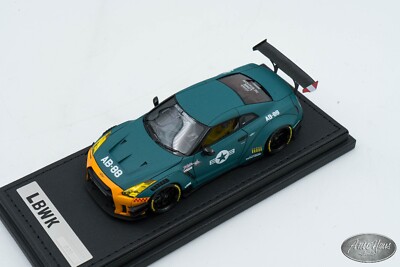 1/43 Ignition Model LB-WORKS Nissan GT-R R35 type 2 Matte Green | eBay