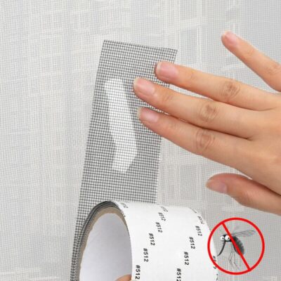 Fiberglass Screen Patch Repair Kit – 5cm X 200cm Tape For Window Screens, Durable Gray 5 thumbnail image