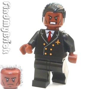 Details About Bm112 Lego Custom Minifigure With War Machine Rhodey Dual Sided Faces Head New
