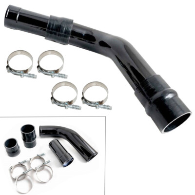 Black Cold Side Intercooler Pipe Upgrade for 11-16 Ford 6.7L Powerstroke Diesel