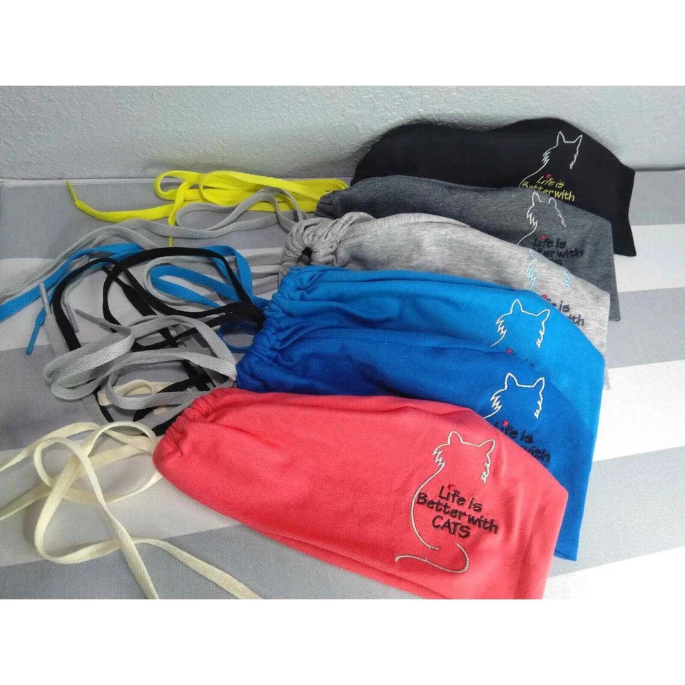 SURGICAL NURSE SCRUB Cap for  Cat Lovers Scrub Cap Gift for Nurses Hair cover - Image 3 of 4