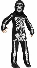 Skeleton Phantom Size 14-16 New XLarge child Costume Fun World