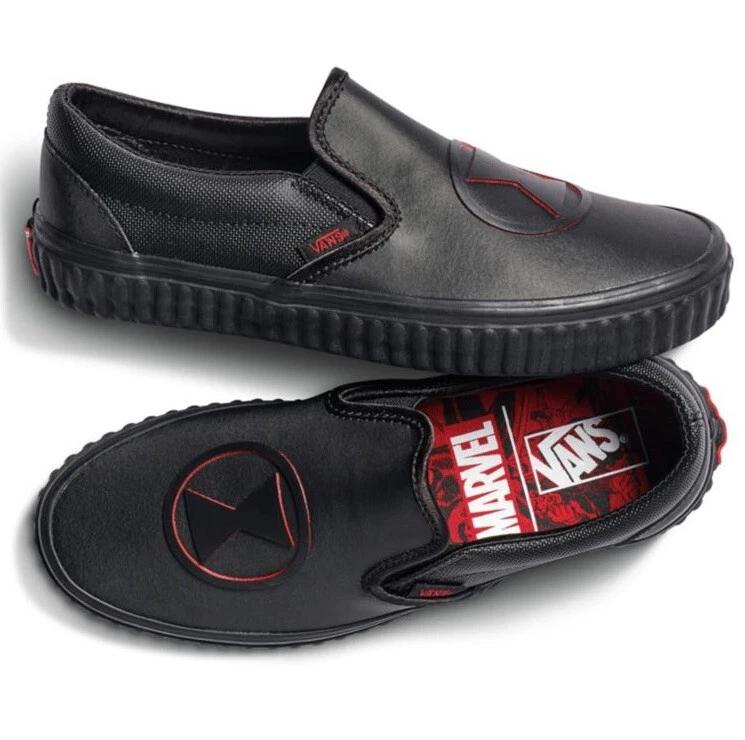 Vans marvel black best sale widow