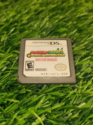 Nintendo DS Mario and Luigi Bowser's Inside Story Tested Not For