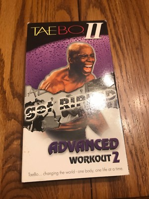 Taebo II Fortgeschrittenes Workout 2 VHS  Versand In 24h