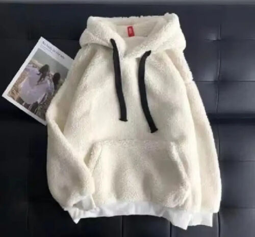 Damen Kapuzenpullover Hoodie Pullover Qualität Elegant Teddy-Fleece Sweatshirt - Bild 13 von 13