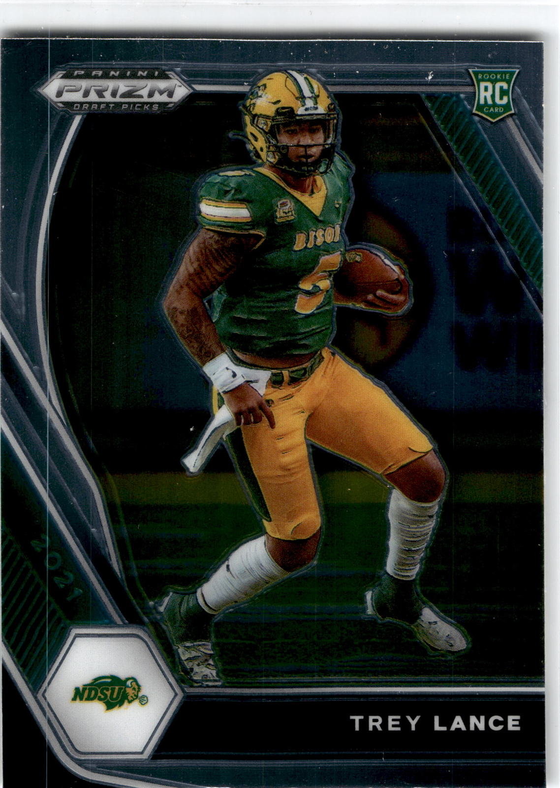 2021 Panini Prizm Draft Picks Collegiate #120 Trey Lance