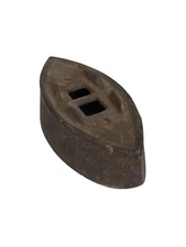 Antique Vintage Childs Rustic Sad Iron, No Handle Cast Iron 4 3/4 Inches