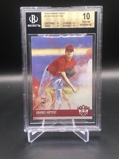 2018 Panini Diamond Kings Shohei Ohtani Rookie Card #73 Pitching BGS 10 Pristine