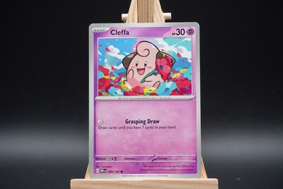 Cleffa & Clefairy & Clefable, 3 Card Set Evolution Line, Pokemon