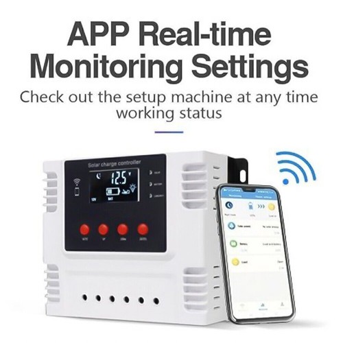 30-60A Solar Laderegler mit WIFI APP Kurzschlussschutz - - Bild 11 von 28