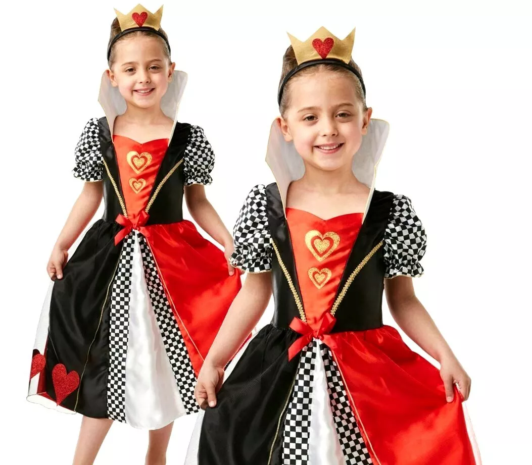 Queen of hotsell hearts childrens costume