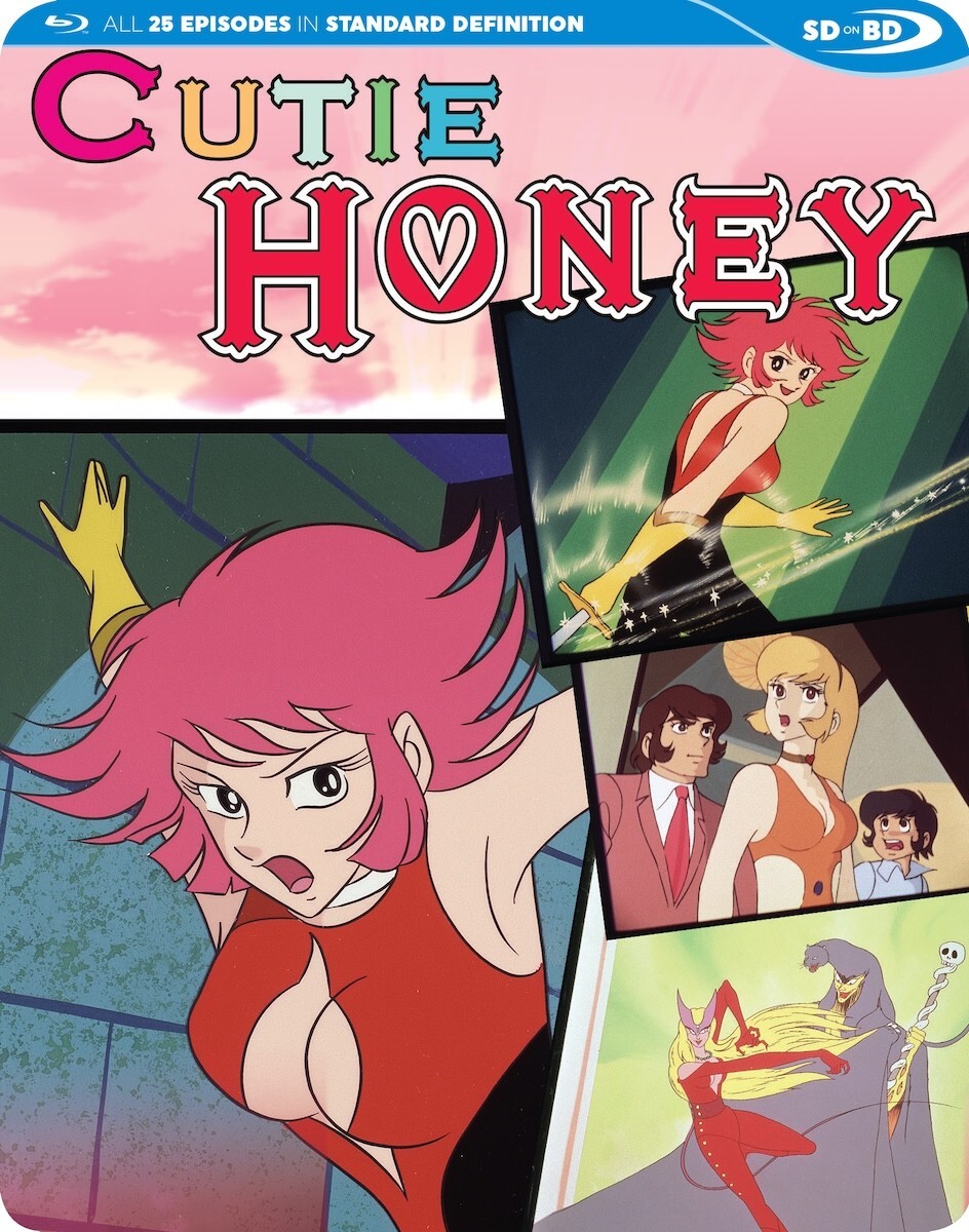 Cutie Honey complete TV series / NEW anime Blu-ray from Discotek Media