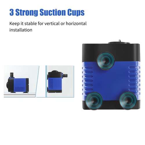 Small Fountain Pump 80 GPH Submersible Water Pump for Aquarium Fish Tank Outd... - Picture 5 of 7