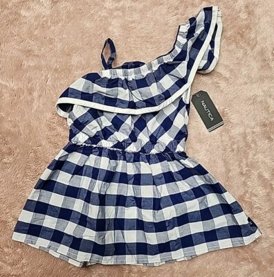 white christmas dresses RRL Plaid Cotton Wrap Dress L/4